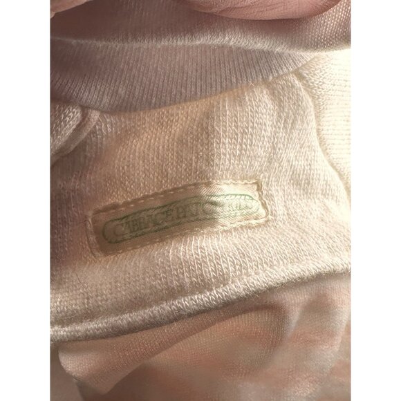 Vtg Cabbage Patch Kids Pink White Stripe 1983 Track Suit Coleco Shirt Top - Picture 5 of 9